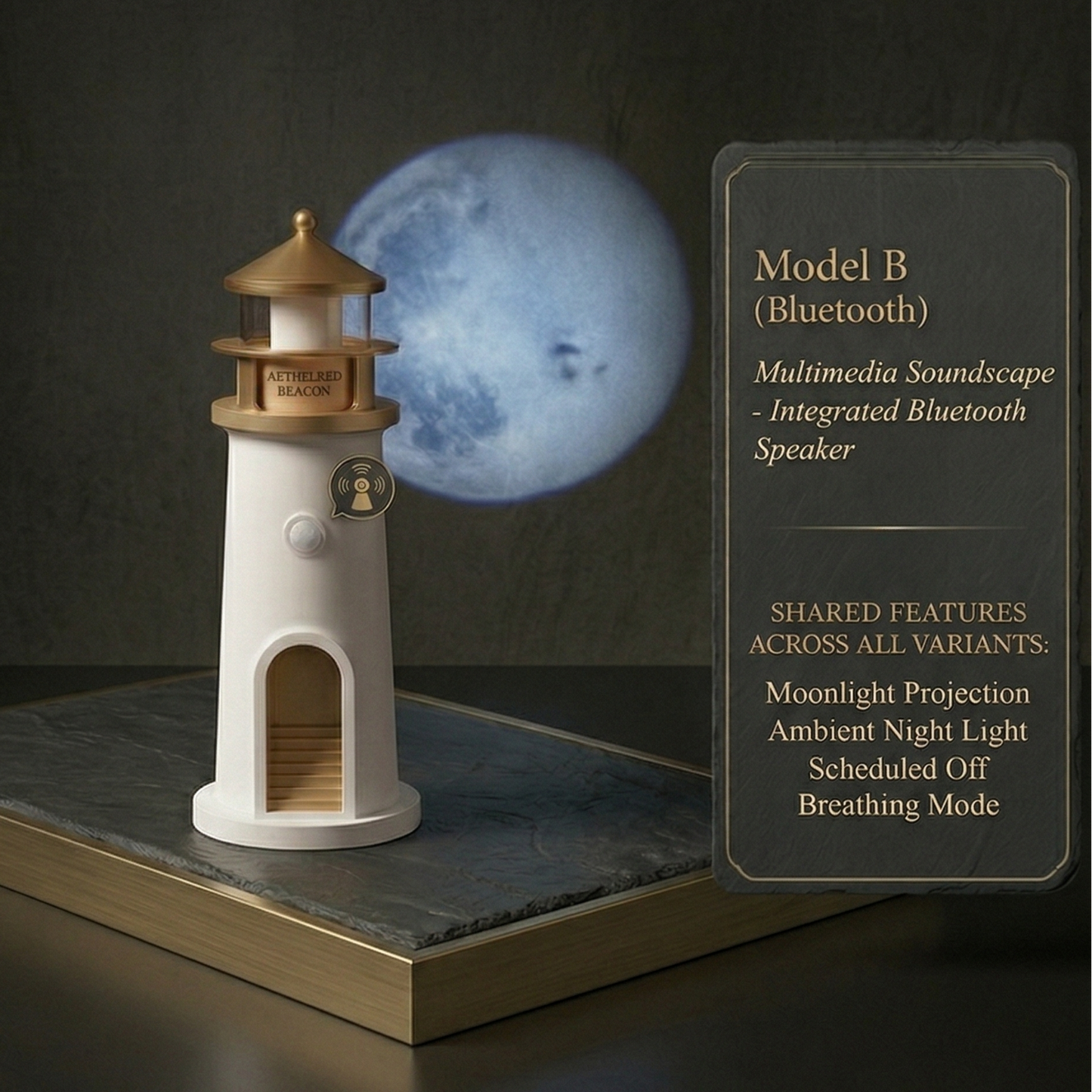 LumaBeam Moon Projector Lamp