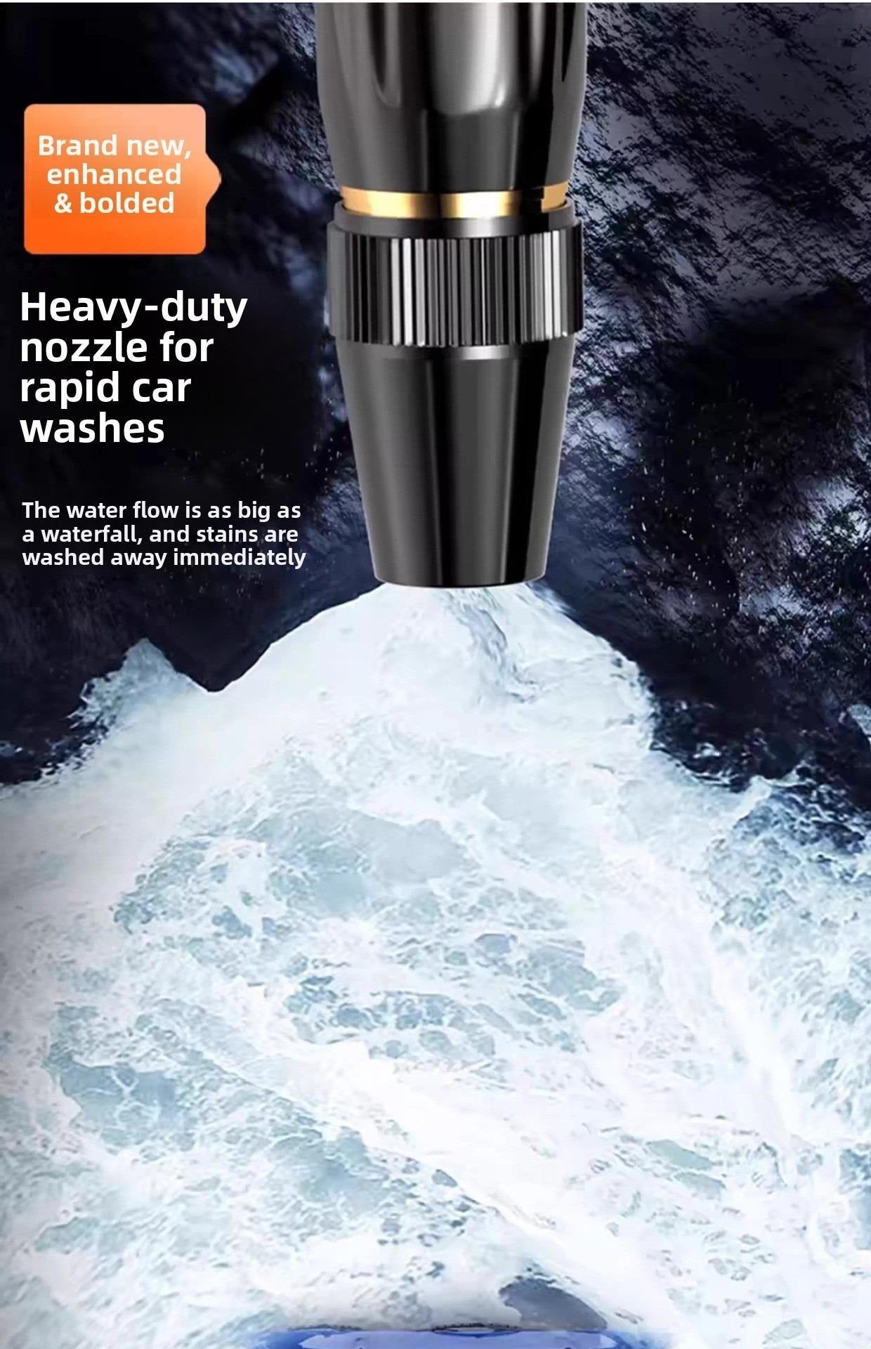 🔥Home High-Pressure Car Wash Water Gun👍Multi-Purpose for Car, Garden & Household Cleaning💦