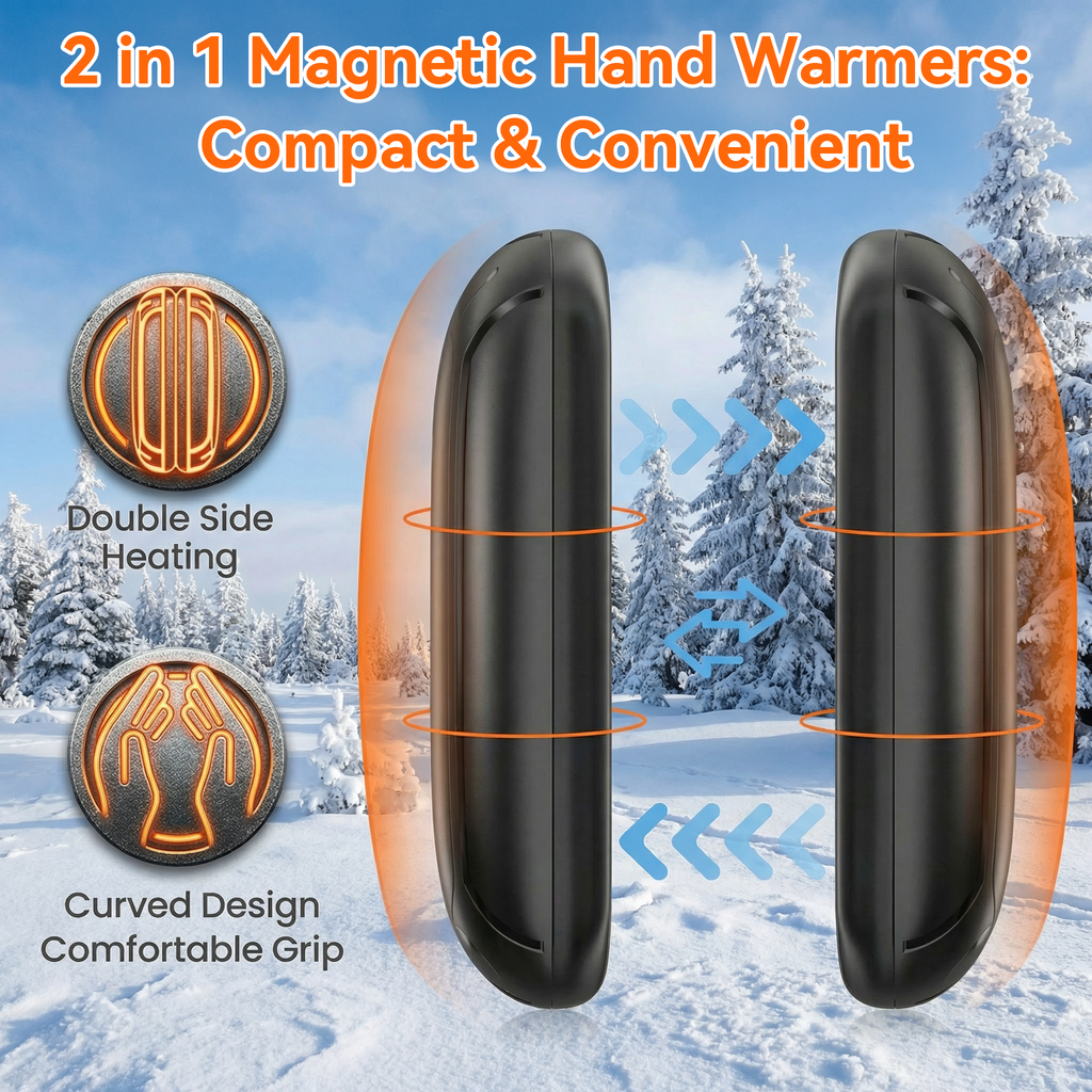 GLIMMERY® 🎁 Split-Type Magnetic Hand Warmers