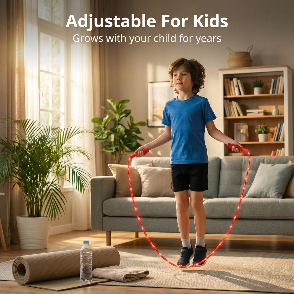 LED Twinkle Jump Rope for Kids