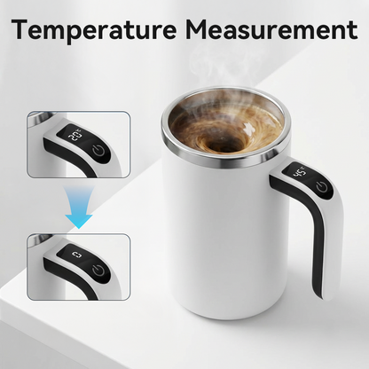 Smart Magnetic Stirring Coffee Mug With Rechargeable Battery