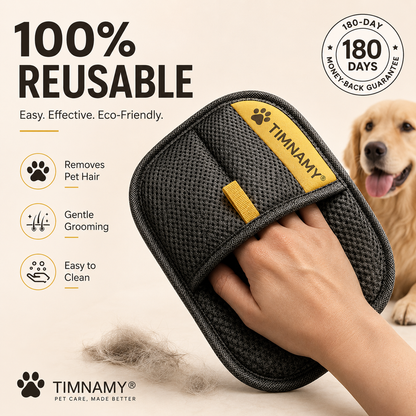 80% OFF TODAY🔥:Vigorcurve® 🎁Electrostatic Pet Hair Removal Glove – Lifts Embedded Fur in Seconds, Reusable & Washable, Works on Sofas, Clothes & Cars🎁🎁1