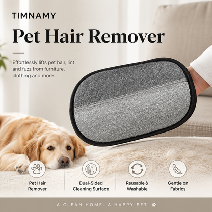 80% OFF TODAY🔥:Vigorcurve® 🎁Electrostatic Pet Hair Removal Glove – Lifts Embedded Fur in Seconds, Reusable & Washable, Works on Sofas, Clothes & Cars🎁🎁1