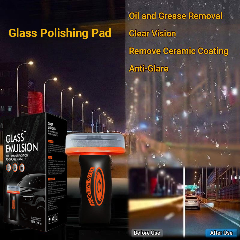 Lovyanocosh® 3-in-1 Glass Cleaning Paste ✨ Removes Oil Film & Grease, Water-Repellent Beading Effect up
