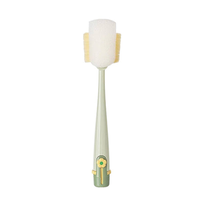 🧽🫧Multifunktionale 5-in-1 Flaschenbürste – Ideal zur Reinigung von Becherdeckeln & für Küchenarbeiten im Haushalt