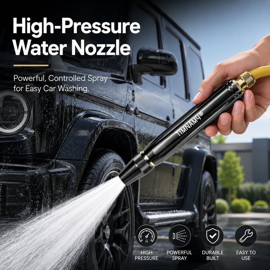 🚗LAST DAY 50% OFF Vigorcurve®Powerful High-Pressure Home Car Wash & Garden Sprayer✨✨1