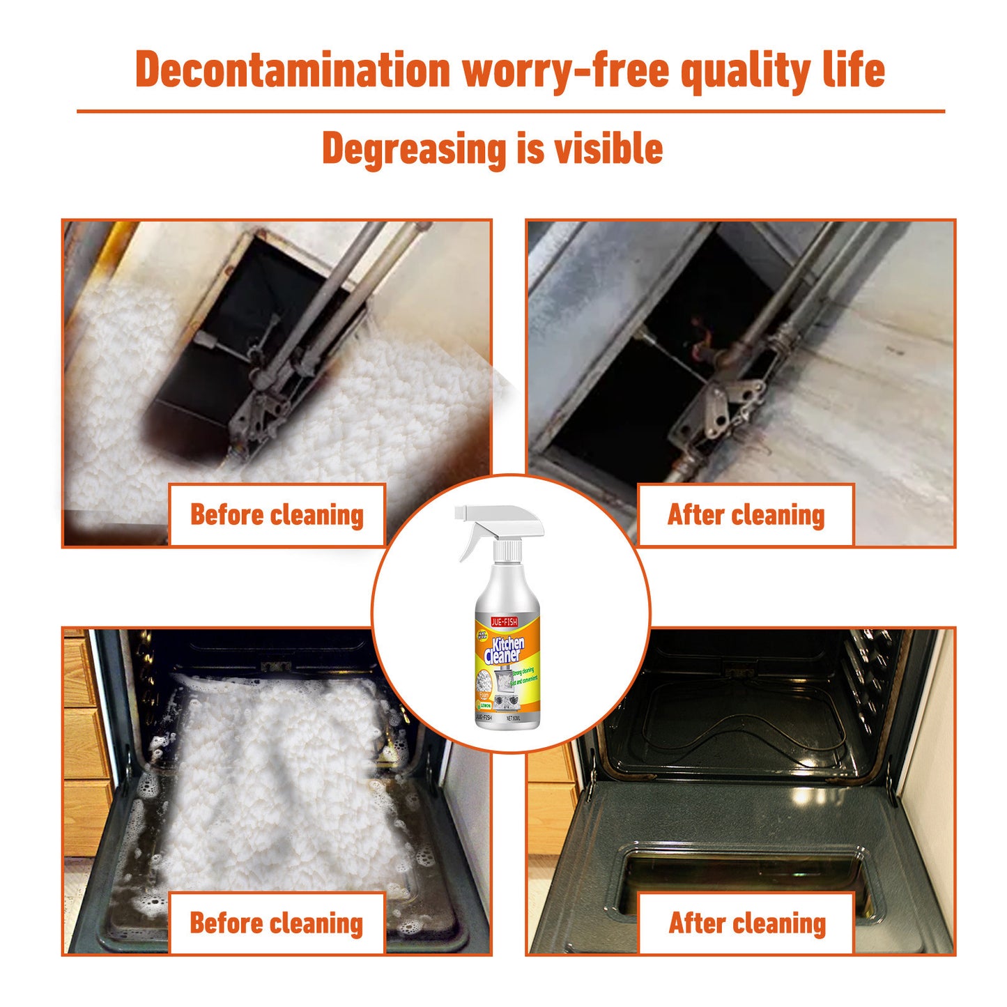 2026 Kitchen Hot Sale🔥Powerful All-Purpose Kitchen Foam Cleaner🔥