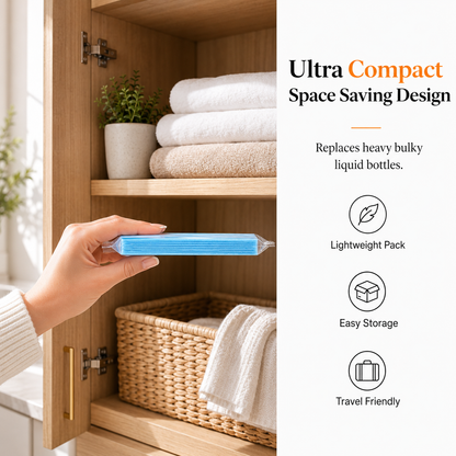 🫧 Vigorcurve® 3-in-1 Eco-Friendly Dissolvable Floor Cleaner  | Antibacterial, Deodorizing & Long-Lasting Freshness 🧹