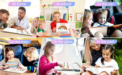 📚 My Preschool Busy Book 🎅 Best Gift for kids