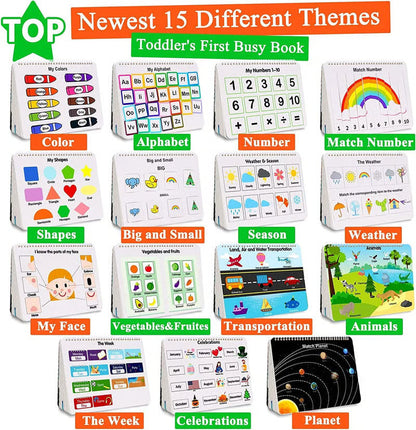 📚 My Preschool Busy Book 🎅 Best Gift for kids