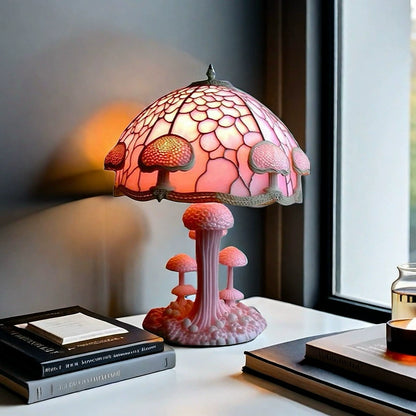 🌟Stained Glass Dog Table Lamp - Artistic Night Light