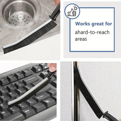 🌸Professional Hard Bristled Crevice Cleaning Brush