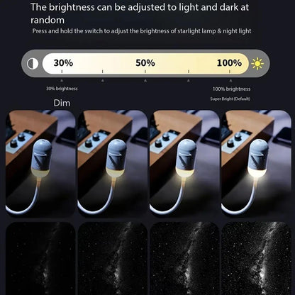 Vigorcurve® NEXT-GEN SMART PROJECTION HD Smart Dynamic 5D Holographic Night Light Projector🌌