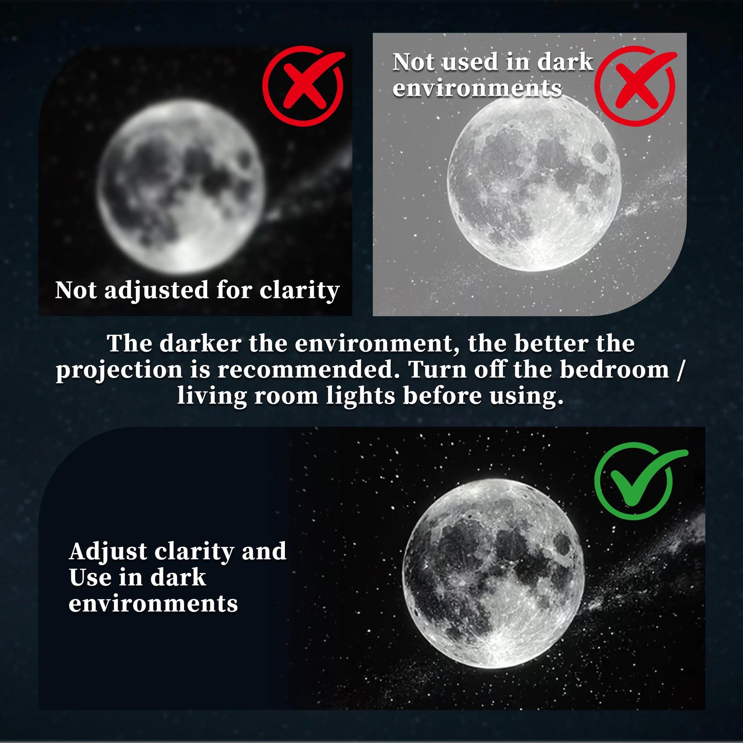 Vigorcurve® NEXT-GEN SMART PROJECTION HD Smart Dynamic 5D Holographic Night Light Projector🌌