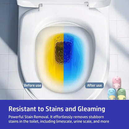 Cute Dinosaur Automatic Toilet Cleaner 🦕 | Long-Lasting Cistern Gel & Limescale Remover | Up to 9 Months Freshness