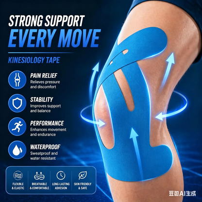 Vigorcurve®Precut Kinesiology Tape for Knees🔥