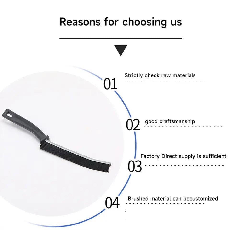 🌸Professional Hard Bristled Crevice Cleaning Brush
