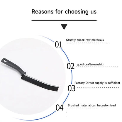 🌸Professional Hard Bristled Crevice Cleaning Brush