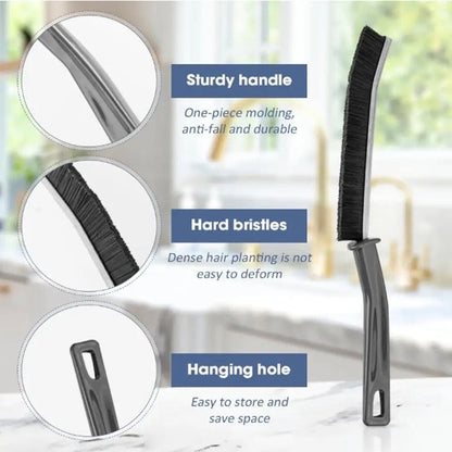 🌸Professional Hard Bristled Crevice Cleaning Brush