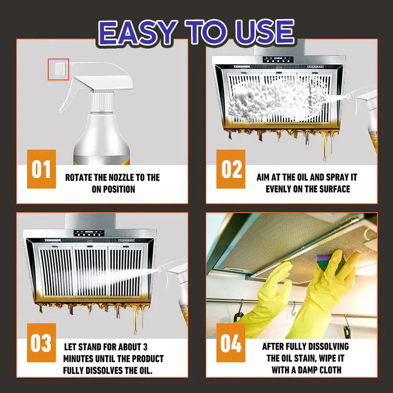 2026 Kitchen Hot Sale🔥Powerful All-Purpose Kitchen Foam Cleaner🔥