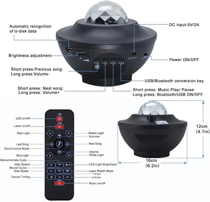 Galaxy Projector Lamp