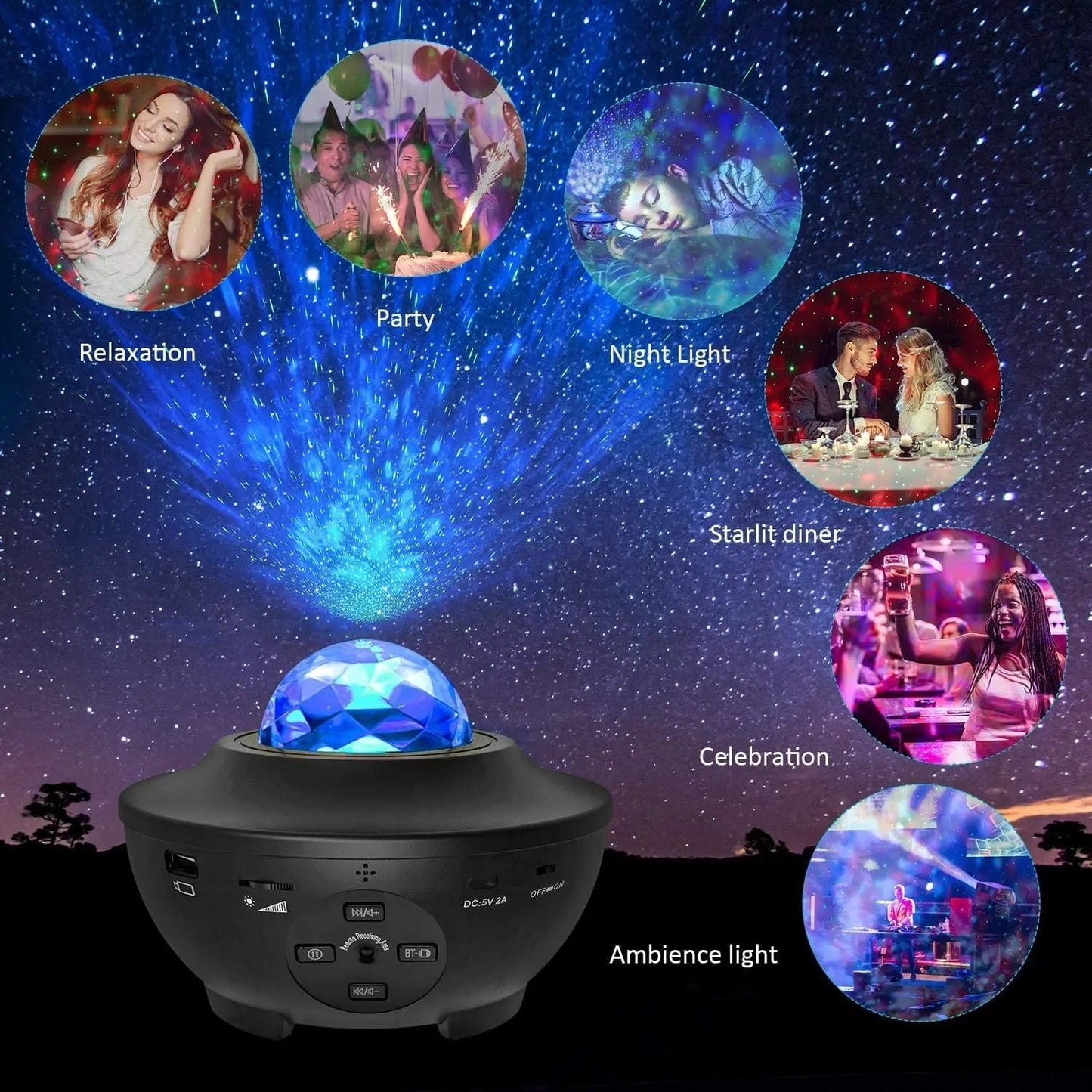 Galaxy Projector Lamp