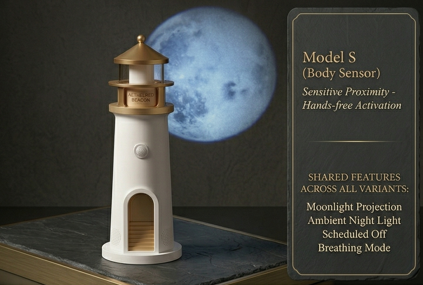 LumaBeam Moon Projector Lamp