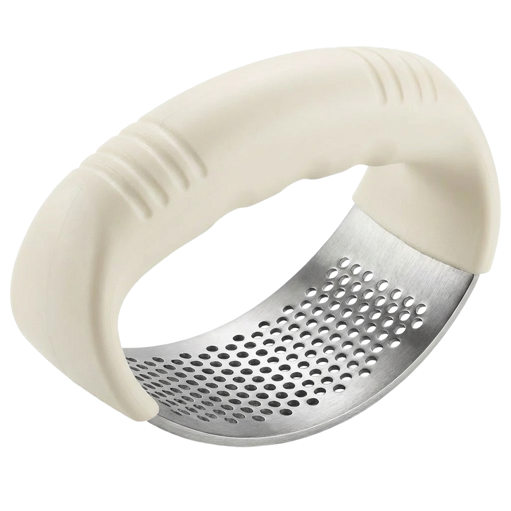 304 Stainless Steel Garlic Rocker – ✨Crush and Mince in Seconds, Dishwasher Safe
