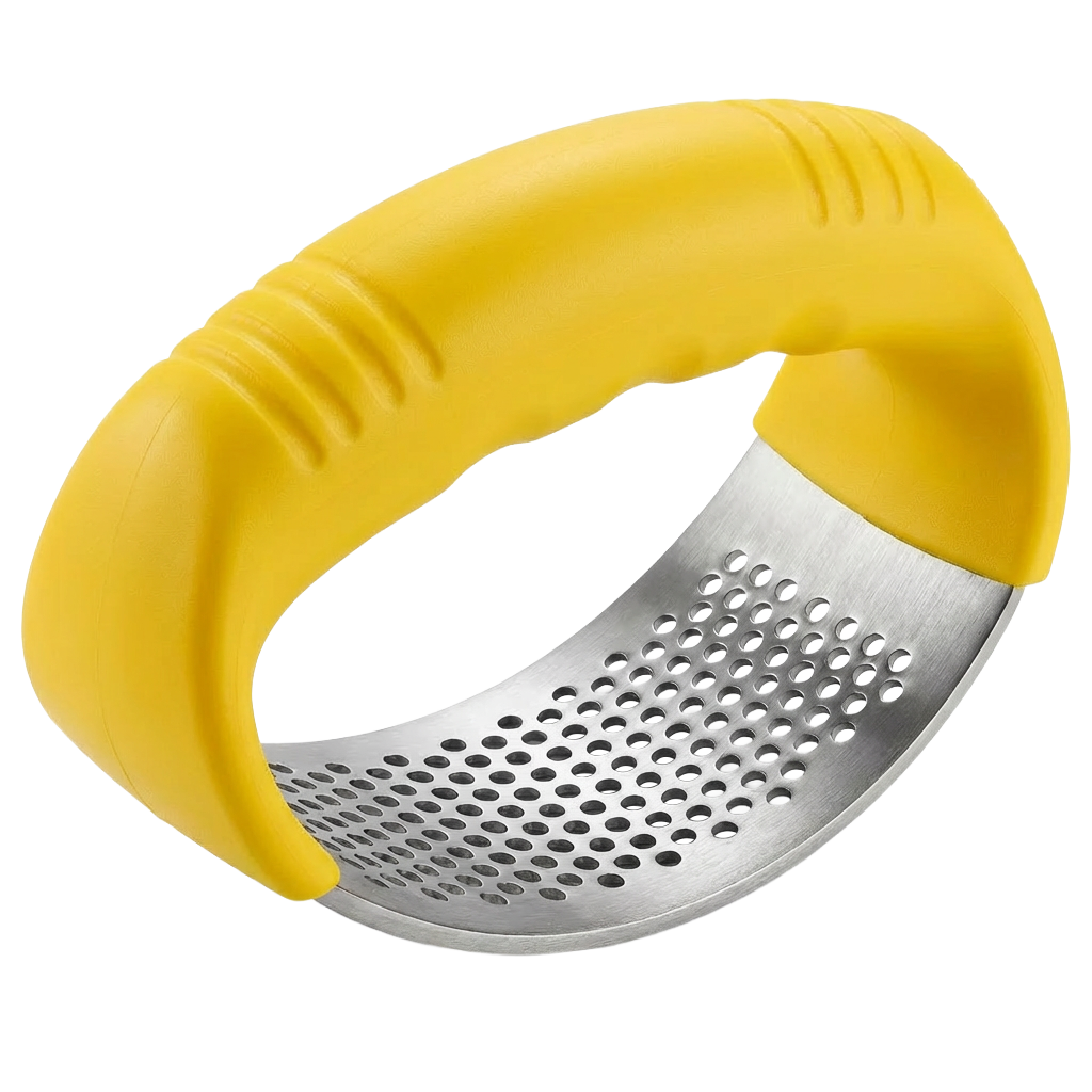 304 Stainless Steel Garlic Rocker – ✨Crush and Mince in Seconds, Dishwasher Safe