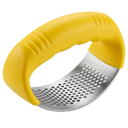 304 Stainless Steel Garlic Rocker – ✨Crush and Mince in Seconds, Dishwasher Safe