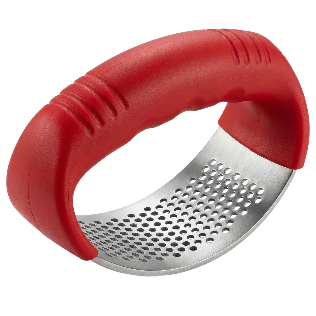 304 Stainless Steel Garlic Rocker – ✨Crush and Mince in Seconds, Dishwasher Safe