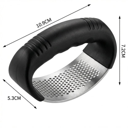 304 Stainless Steel Garlic Rocker – ✨Crush and Mince in Seconds, Dishwasher Safe