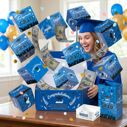 Creative Folding Pop-Up Gift Box for 2026 Graduation, Suitable for Birthdays/Anniversaries/Valentine's Day/Proposals/Graduation Gifts