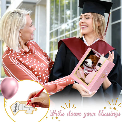 🏆LAST DAY SALE 50% OFF⏰Hot Sale & 🐻PhD Bear Gift Set For Daughter Son Friend Grad Keepsake