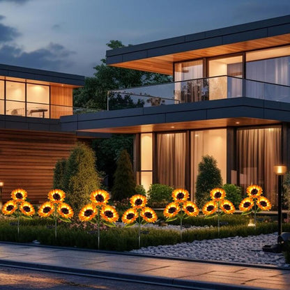 🔥 Father's Day Special-🌞Solar LED Sunflower Garden Lights