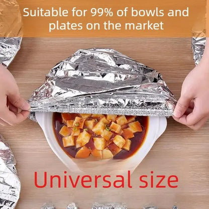 🔥 80% OFF Insulated Food Covers | Vigorcurve® 50 PCS Universal Fit Covers to Keep Meals Warm, Fresh & Ready to Serve