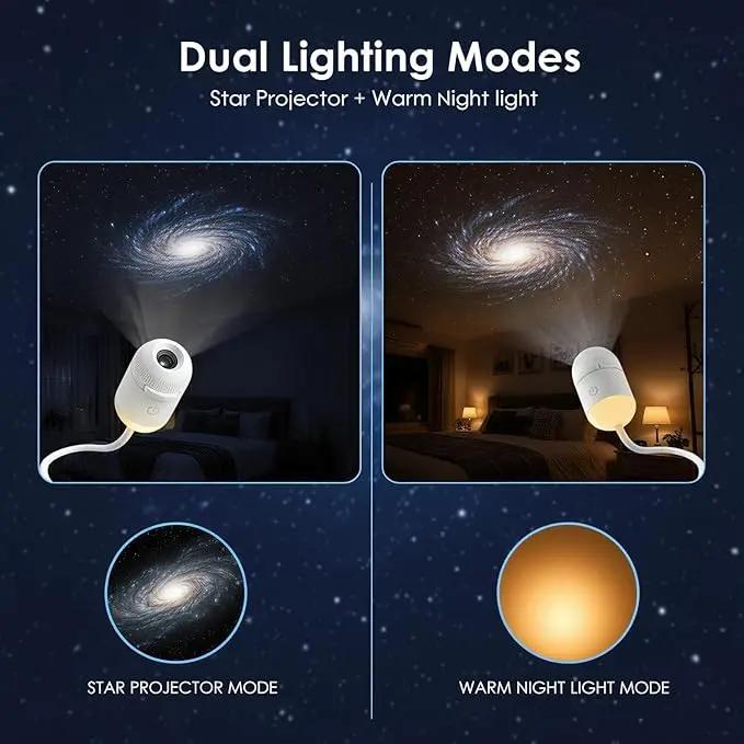 Vigorcurve® NEXT-GEN SMART PROJECTION HD Smart Dynamic 5D Holographic Night Light Projector🌌