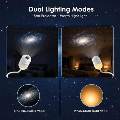 Vigorcurve® NEXT-GEN SMART PROJECTION HD Smart Dynamic 5D Holographic Night Light Projector🌌