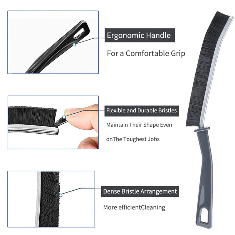 🌸Professional Hard Bristled Crevice Cleaning Brush