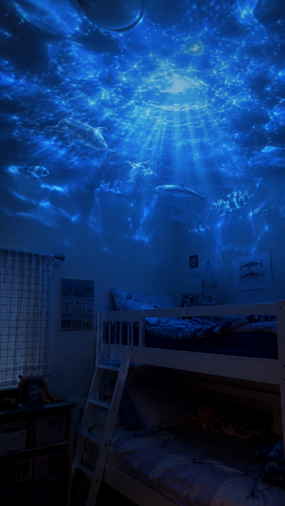 Ocean projection kids bedroom review