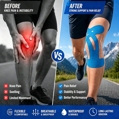 Vigorcurve®Precut Kinesiology Tape for Knees🔥