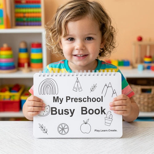📚 My Preschool Busy Book 🎅 Best Gift for kids