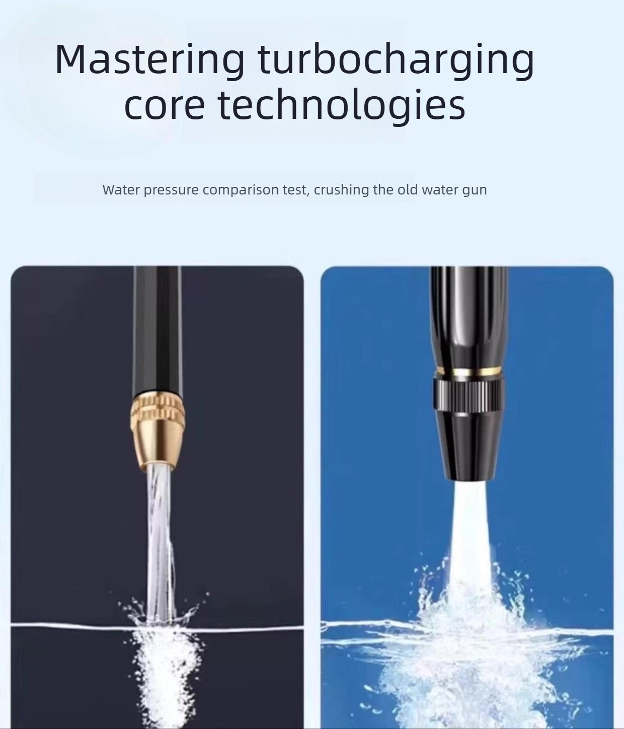 🔥Home High-Pressure Car Wash Water Gun👍Multi-Purpose for Car, Garden & Household Cleaning💦