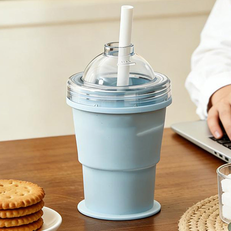 ⚡50K+ SOLD! 🔥2-in-1 Foldable Ice Hockey Cup – 🧊Make Giant Ice Balls & Sip On-the-Go