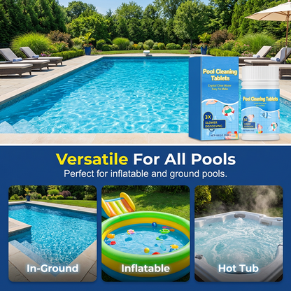 📥Pool Cleaning Tablets for Crystal Clear Water🔥